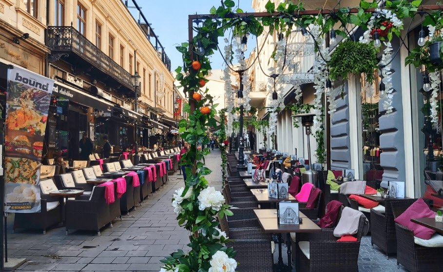 Old Town Bucharest, Bucharest, Romania